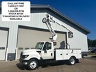 2012 International Terrastar 42  A t Sm Bucket Boom Truck Service Utility