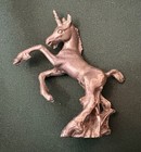 Vintage Pewter Unicorn Figurine
