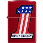 Zippo Harley Davidson Candy Apple Red Color Image 47172