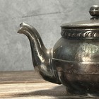 Antique Victorian Maltby Stevens   Curtis Co Silver Soldered Teapot 1880s 084
