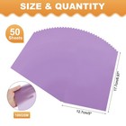 Colored Vellum Paper  50 Sheet Purple 5  X 7  Printable Vellum Paper