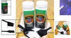Ideal Shuffleboard Accessories - Wax With Dustpan   Brush For Game-ready Tables
