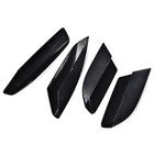 4x Fit For N210 03-09 Toyota 4 Runner Roof Rail Rack Bar End Cover Shell Cap Set