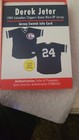 Rare  Derek Jeter  94 Columbus Clippers Auth Game Worn Batting Practice Jersey