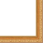 Picture Frame Moulding  wood  18ft Bundle - Traditional Gold Finish - 1 125  Wid