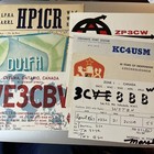 Lot  1 50 Pcs  - Late 1960 s To Early 1970 s Ham Radio Cards - Various Countries