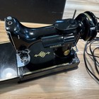 Beautiful Working Singer Featherweight 221 June 1 1950 W Case And Accessories