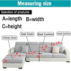 Sofa Seat Cushion Covers Leather-look Slipcover For Living Room Sofa Protectors
