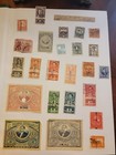 Mexico Very Old Fiscal Revenue Stamps In Glassines