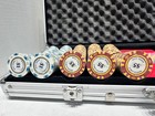 Monte Carlo Poker Club 500 Chip Set - 100  Factory Sealed Chips - New
