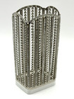New 1 Bath   Body Works Glitz Glamour Metal Gentle Gel Hand Soap Holder Sleeve