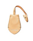 Coach Bag Charm  Keychain  keychain Loop Can Be Hidden   Real Leather  Euc