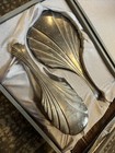 Art Deco Silver Mirror Brush Comb Vanity Set Vintage Art Nouveau 3 Piece