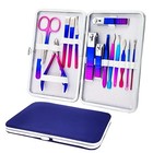 Manicure Set  Professional Nail Clippers Kit  Pedicure Care Tools  Color