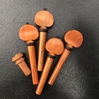 4 4 Violin Pernambuco Wood Accessories Pegs Chinrest Tailpiece Endpin Set