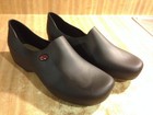 Sticky Shoes Womens 10 5b Black Waterproof Slip Resistant Safety Chef Nurse Clog