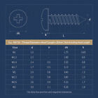 100pcs Nickel Plated Philip Round Head Self Tapping Screws Sheet Metal Pan Head