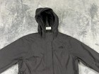 The North Face Hyvent Womens Jacket Medium Black Parka Hoodie Ski Snow Rain