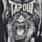Tapout Fight Co Men s Small Black Graphic Hoodie Mma Beast Pullover Y2k Grunge