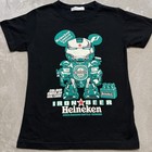 Heineken Beer Iron Beer Beer Man  T Shirt Mens Size Small Black  Limited Edition