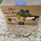 Reeling Trout Bathroom Toilet Paper Holder Dispenser New In Box