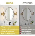 Wall Sconces Set Of Two Hardwired Brushed Gold With Clear Glass Shade