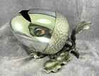 Antique Victorian Silverplate Acorn Shaped Spoon Warmer - Silber   Fleming Mark