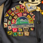 Bsa Boy Cub Scouts Blue Shirt W patches - Inland Northwest Washington Idaho 228