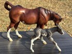 Breyer  1324 Sabino Color Crazy Treasure Hunt Susecion And Le Fire Mare Foal
