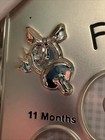 Baby First Year Silver Picture Frame  Malden 7 1 2    X 10    New In Box 13 Openings