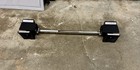 Powerblock Pro 100 Straight Bar Barbell    compatible W pro 100 Dumbbells