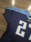 Rare  Authentic Vintage Eddie George Titans Jersey Reebok  56 3xl Pro Line 
