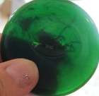 Big Bold Bakelite Button Trio - Set Lot Of 3 Red Green And Rare Dark Teal Blue 