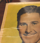 Errol Flynn Rare Warner Brothers Star Personality Poster C1942
