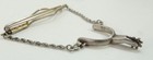 Vintage Hollands Sterling Silver Spur Tie Clip Bar Chain Western Cowboy