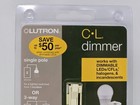 Lutron Aycl-153ph-wh 120v White 150w Single-pole 3-way Ariadni Cfl   Led Dimmer