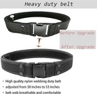Police Utility Duty Belt Rig Police Molded Pouches Kit Tactical Security Guard