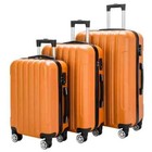Luggage Set 3 Piece Expandable Suitcase Tsa Lock Double Spinner Wheels Hardside