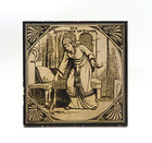Arts   Crafts 8  Tile The Parables Of The New Testament The Lost Piece Of Silver