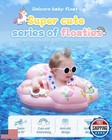 Relaxing Baby Inflatable Baby Swim Float Children Waist Ring Inflatable Pool 