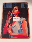 Lana Del Rey Poster Vintage Tin Metal Sign Wall Plaque Art Decor