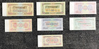 Mongolia Set Of 7 Banknotes 1  3  5  10  20  50  100 Tugrik 1966 - Collectables