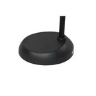 61 In  Black 1-light Magnifier Swing Arm Floor Lamp With 8 In  10 In  3x Magnifi