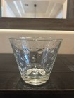 Vintage Hazel-atlas Capri Dot Clear Dots Glass Ice Bucket
