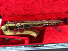 Vintage 1940   s King Zephyr Tenor Saxophone  Double Socket Neck