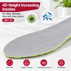 4d Height Increasing Insoles Cloud For Men Women Ultra Soft Shoe Inserts Us 7-12