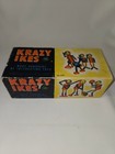 Vintage 1950s Krazy Ikes Wooden Building Toy Whitman Pub Co In Box