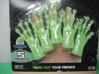 Glow In The Dark Alien Fingerhands Halloween