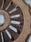 Set Of 4 International Harvester Ih 1977a Cast Iron Vintage Planter Seed Plates