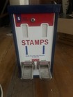 Vintage 25 Cent 4 Coin  U s  Postage Stamp Vending Machine Tested   Works No Key